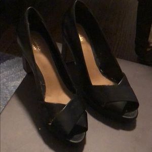 Clark’s Artisan peep toe heel